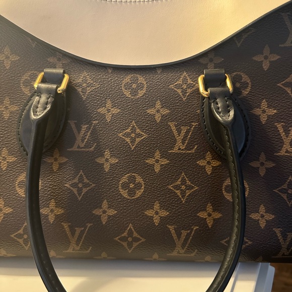 Louis Vuitton Tuileries Monogram Bag Canvas with Cream Leather - Picture 13 of 15
